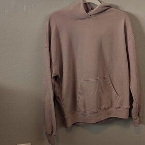 Hollister Soft Pink Fleece Hoodie Size XS